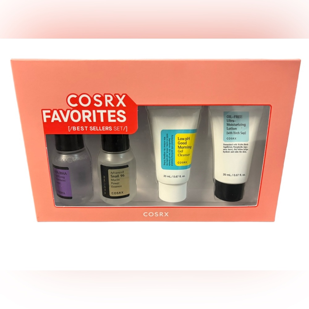 COSRX Best Sellers 4-Piece Skincare Set NEW